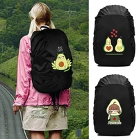 20l 70l backpack rain cover outdoor hiking climbing bag cover waterproof rain case for backpack foldable avocado pattern