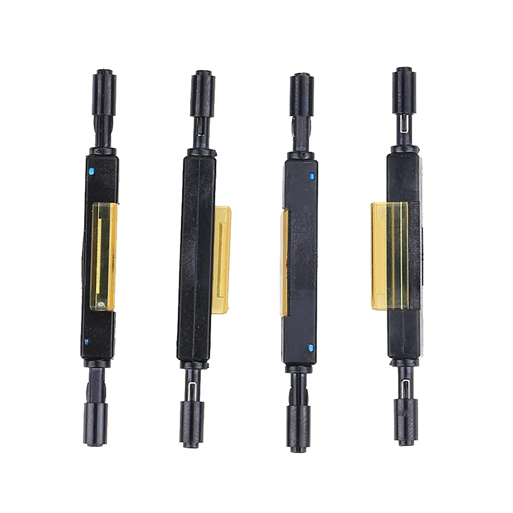 

5pcs Durable Strong Airtightness 0.25mm 0.9mm Splice Communication Equipment Drop Cable Fiber Optic Quick Connector Portable