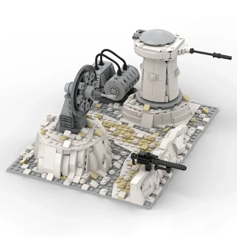 Модель звездных фильмов Moc строительные кирпичи военная артиллерия технология
