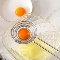 egg white divider egg yolk remover egg white yolk separator stainless steel egg white yolk filter egg gadgets with long handle