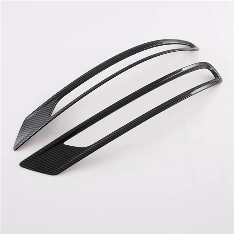 Автомобильная рамка из углеродного волокна ABS для Mitsubishi Outlander