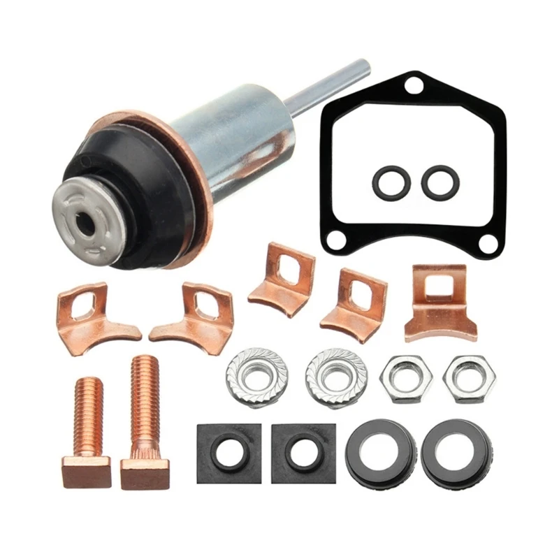 

Durable Starter Repair Rebuild Kit Solenoid Contact &Plunger Set For 028000-3600