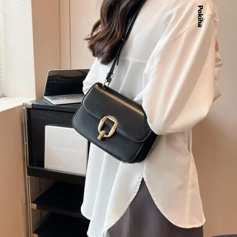 

Сумка кросс-боди Женская из мягкой кожи, Стильный винтажный кошелек для сотового телефона, Роскошный дизайнерский классический саквояж на плечо, 2023