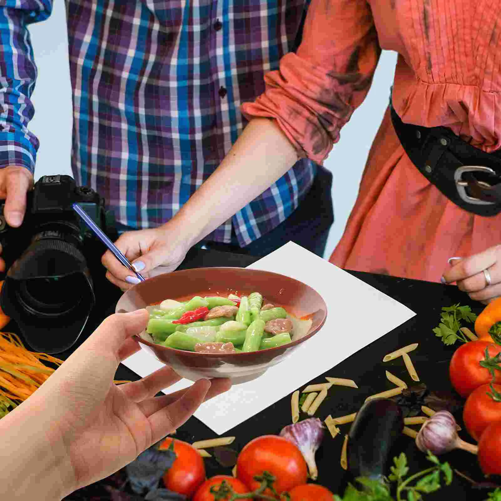 

Restaurant Prop Lifelike Food Decoration Puzzle Fake Realistic Decorative Pvc Simulation Kitchen Model