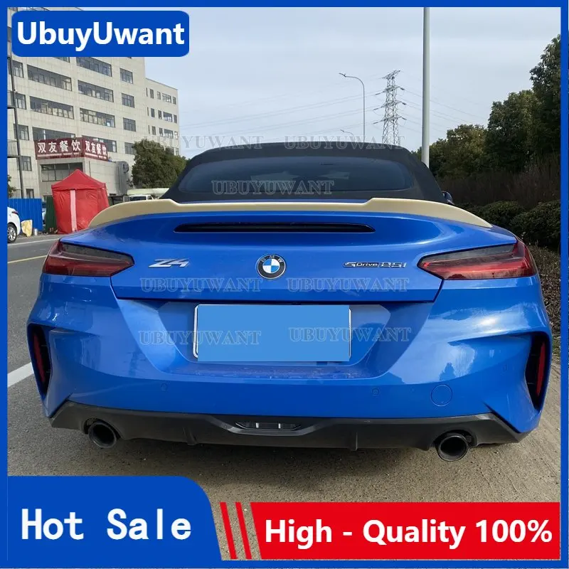 

ABS Glossy Black Car Rear Wing Spoiler Back Trunk Wind Wing For BMW New Z4 G29 2020-2022 Modification Styling Spoiler