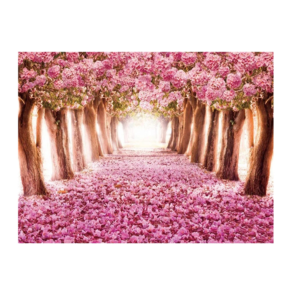 

5d diamond painting cherry tree mosaic nature DIY diamond embroidery cross stitch landscape home decoration handmade gift