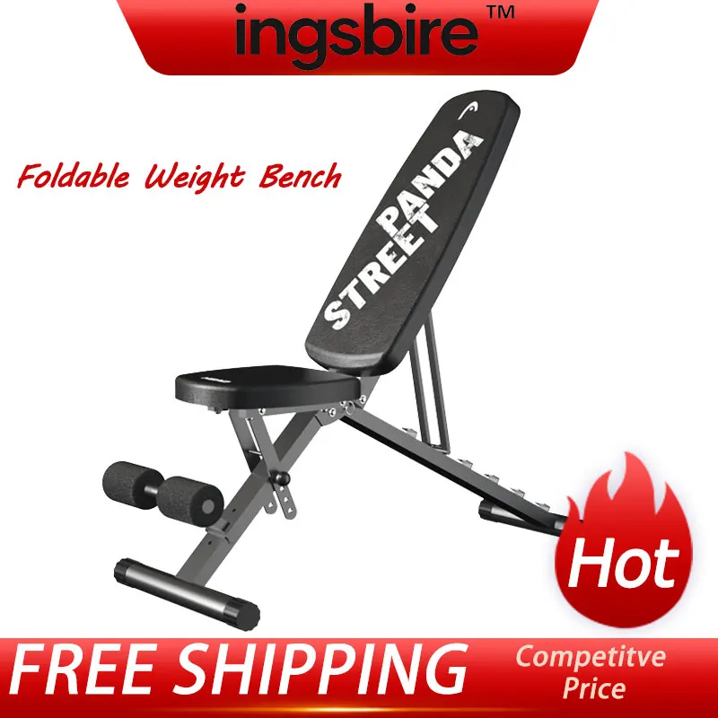 

Installation-free Dumbbell Bench Home Fitness Chair Foldable Sit-ups Equipment Multifunctional Press Weight Supine Board