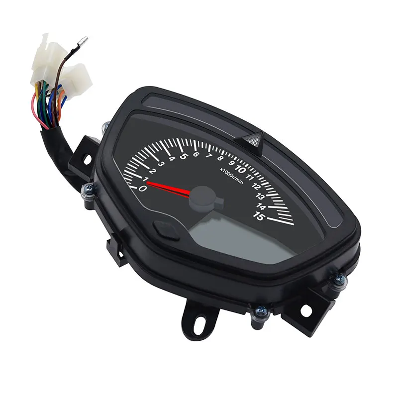 

7 Colors Digital Tachometer Odometer Speedometer Meter Gauge For Motorcycle Moto Instrument Gear Display For Yamaha LC135 LC 135
