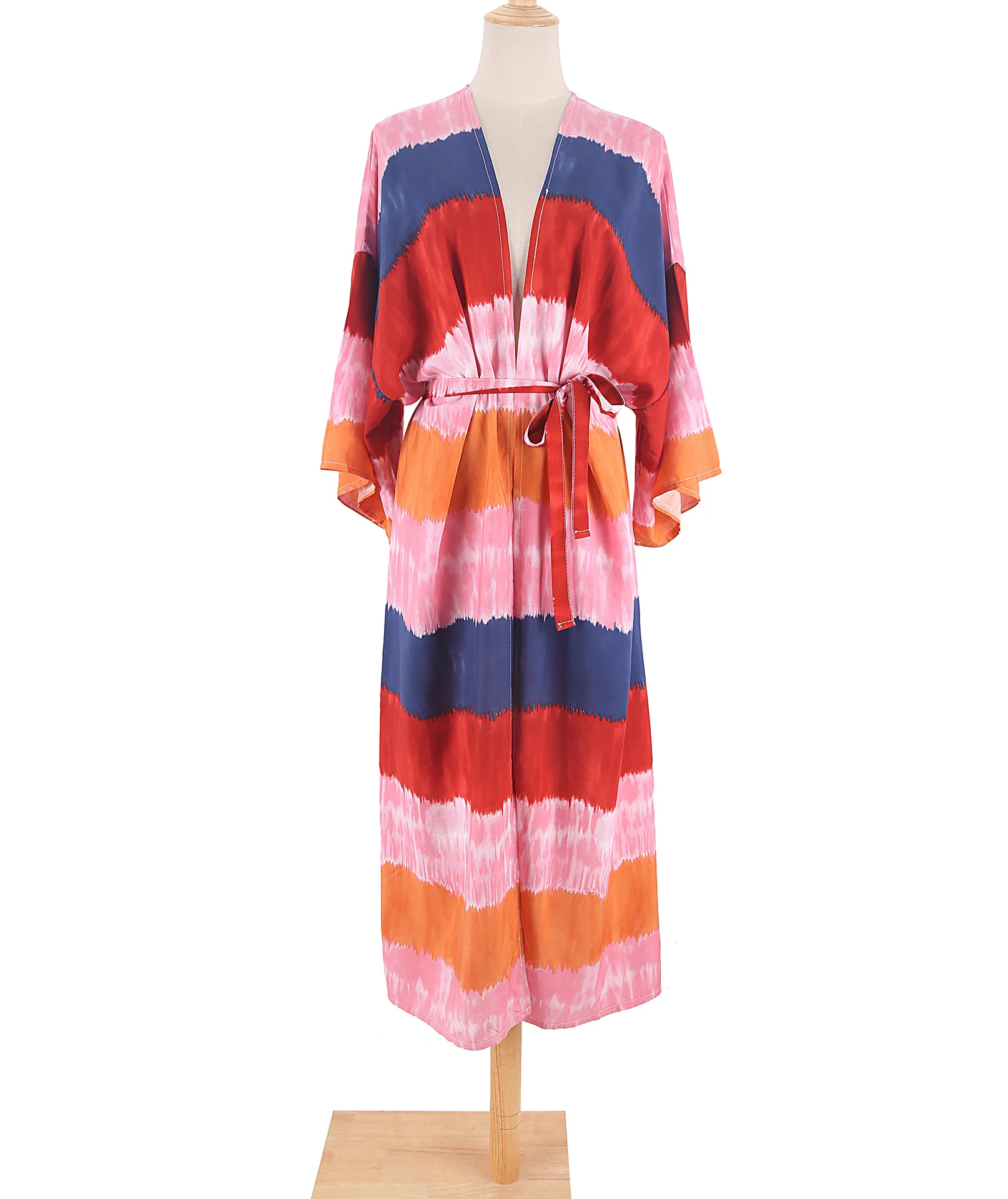 Пляжный купальник с принтом Tie Dye лето 2022 красочная винтажная накидка на бикини