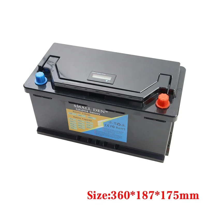 НОВЫЙ аккумулятор LiFePO4 12 В 90 Ач автоматический автомобильный стартер портативный