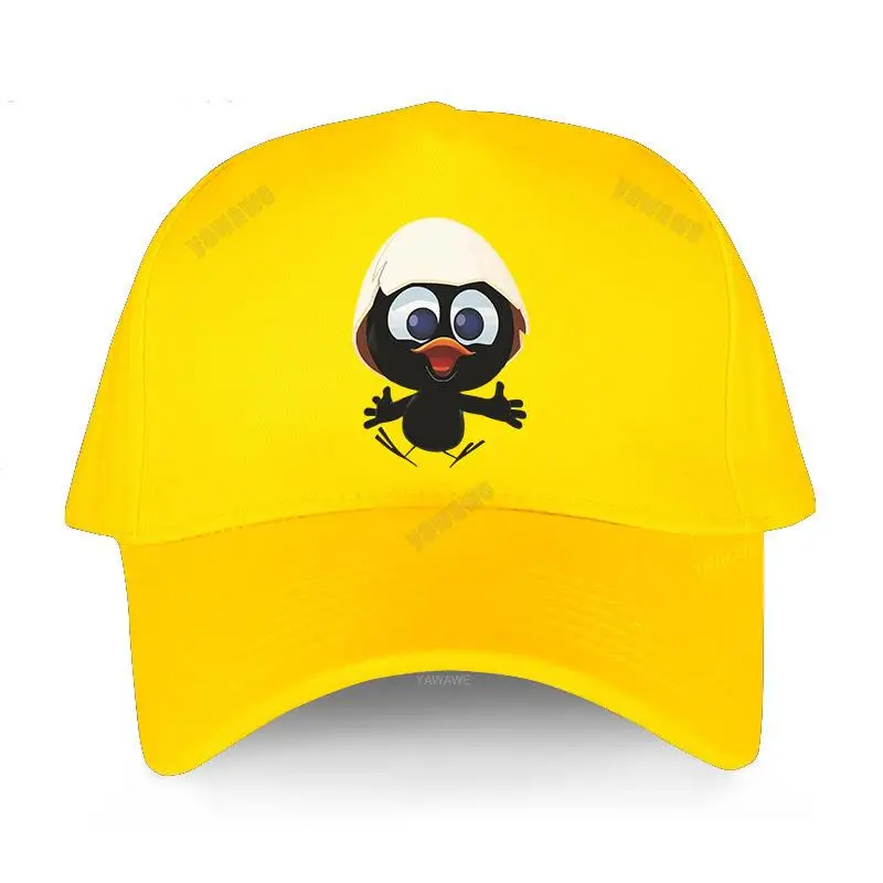 Sunlight Solid Sunhat Men Calimero Snapback Cap Painted Funny Baseball Hip Hop fashion cool man Dad hat |