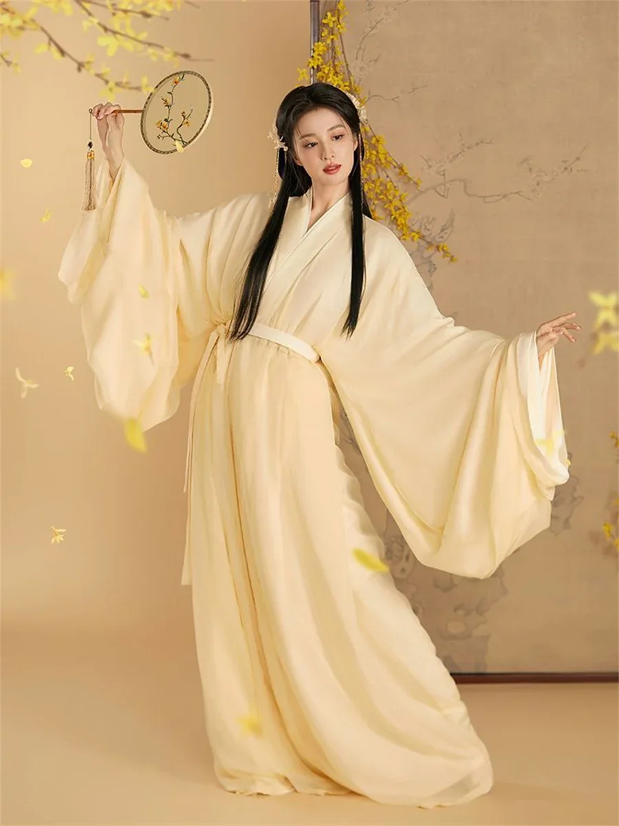 WeiJin-Robe Hanfu Traditionnelle Alberoise pour Femme Vêtements Rétro de Scene Костюмы variPrincesse Косплей