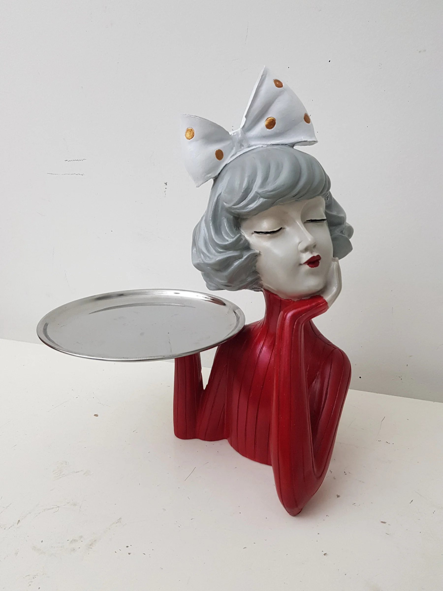 

ЕС домашний Декор девочка пластичный