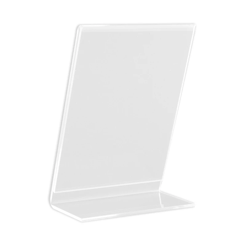 

Acrylic Mini Photo Frame Holder Standing Rack Clear Photos Frames Shelf for Home Bedroom Dormitory Office Desktop drop ship