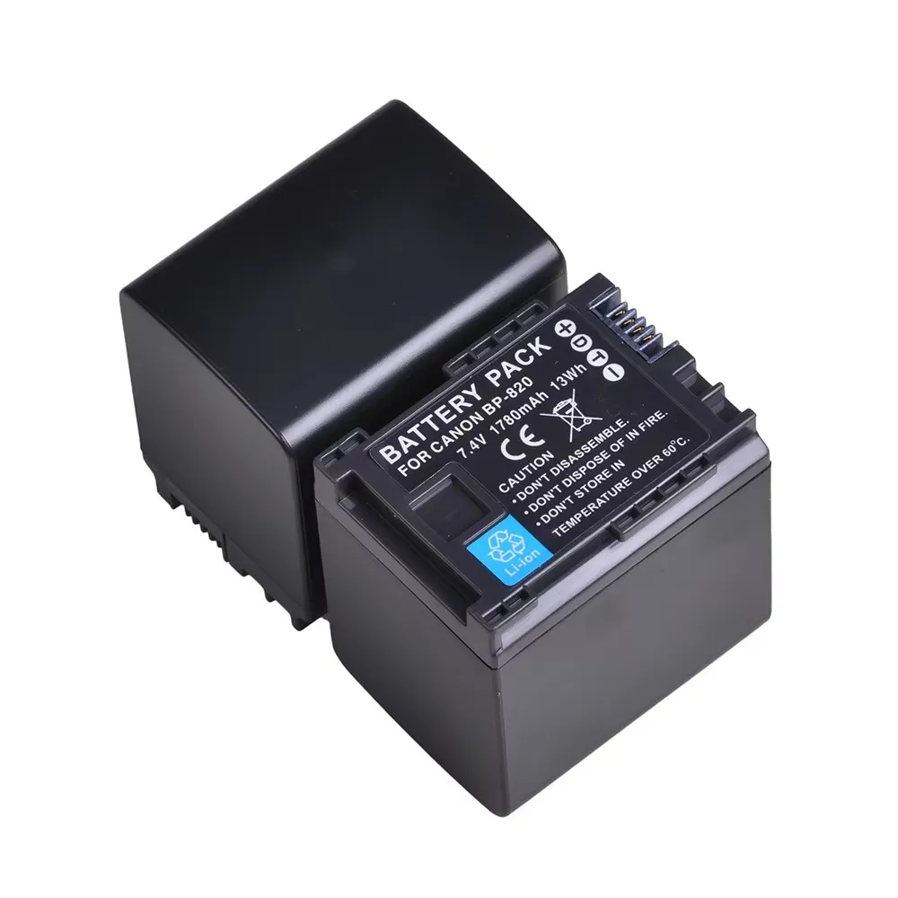 Аккумулятор BP-820 BP820 для Canon VIXIA GX10 HFG20 HFG21 HFG30 HFG40 HFM30 HFS200 XA10 XA11 XA15