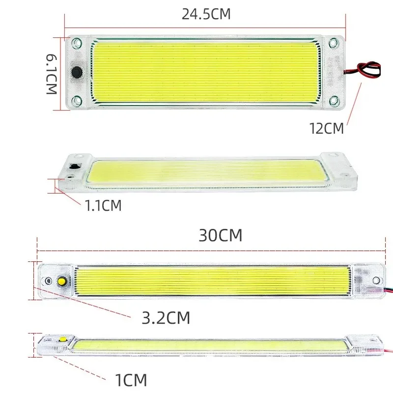 2 шт. подсветка для панели автомобиля в