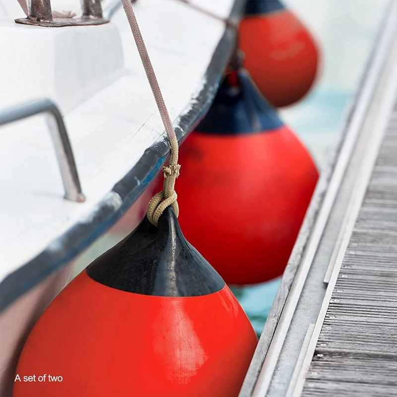 2 шт. швартовочный буй крылья для лодки шар круглый якорный док-бампер надувной