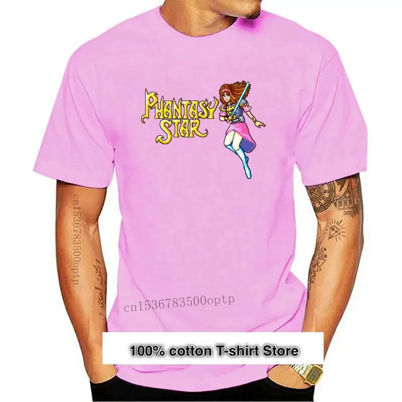 

Camiseta de Phantasy Star (Genesis) para hombre y mujer, ropa Unisex, con pantalla de nombre