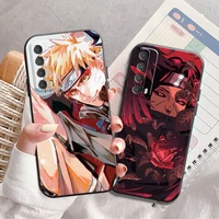 naruto anime phone case for huawei honor 7a 7x 8 8x 8c 9 v9 9a 9x 9 lite 9x lite coque carcasa back funda soft liquid silicon