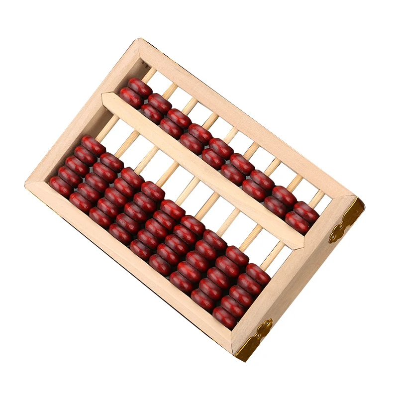 Антикварная труба из цельного дерева девятискоростные счеты ручной работы