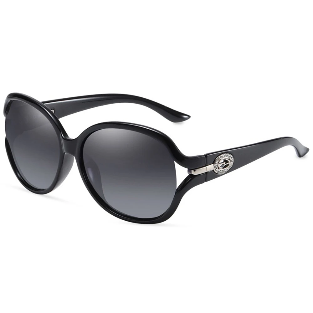 Большие поляризационные солнцезащитные очки для женщин модные винтажные