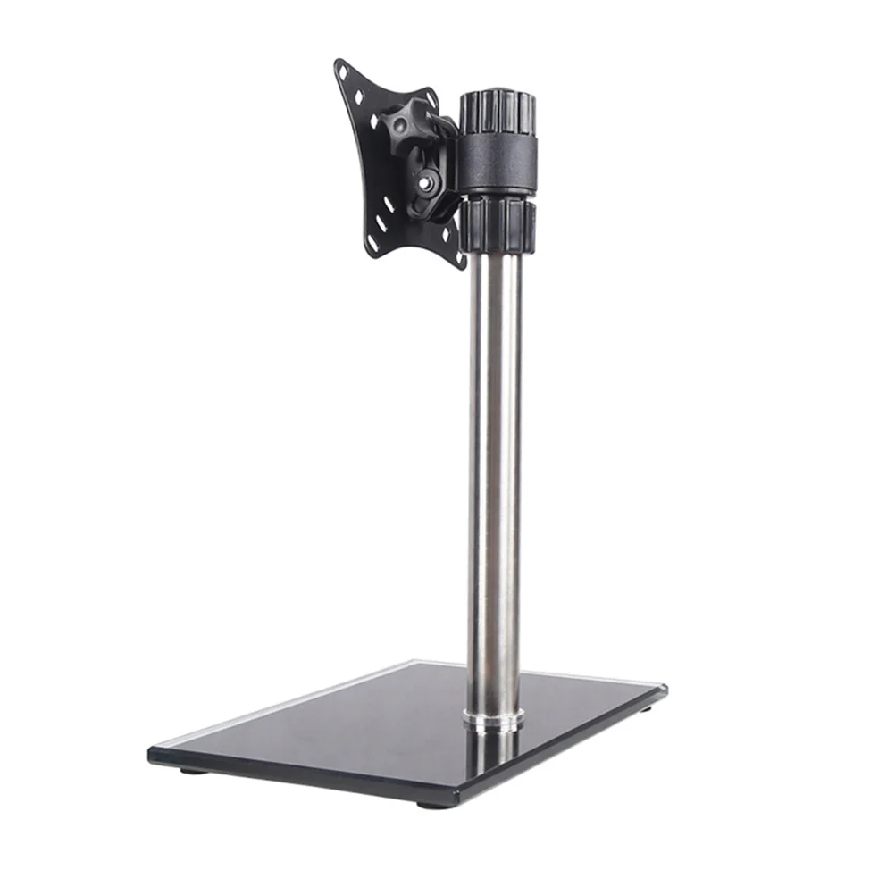 

Single Monitor Desk Stand Practical Monitor Desk Rack Adjustable Monitor Stand