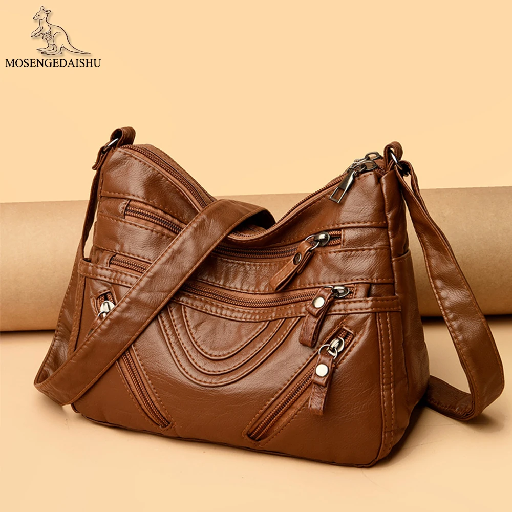 

Solid Color Design High Quality Leather Ladies Shoulder Bag 2022 Luxury Designer New Style Women Messenger Bags Mobile Phone Bag