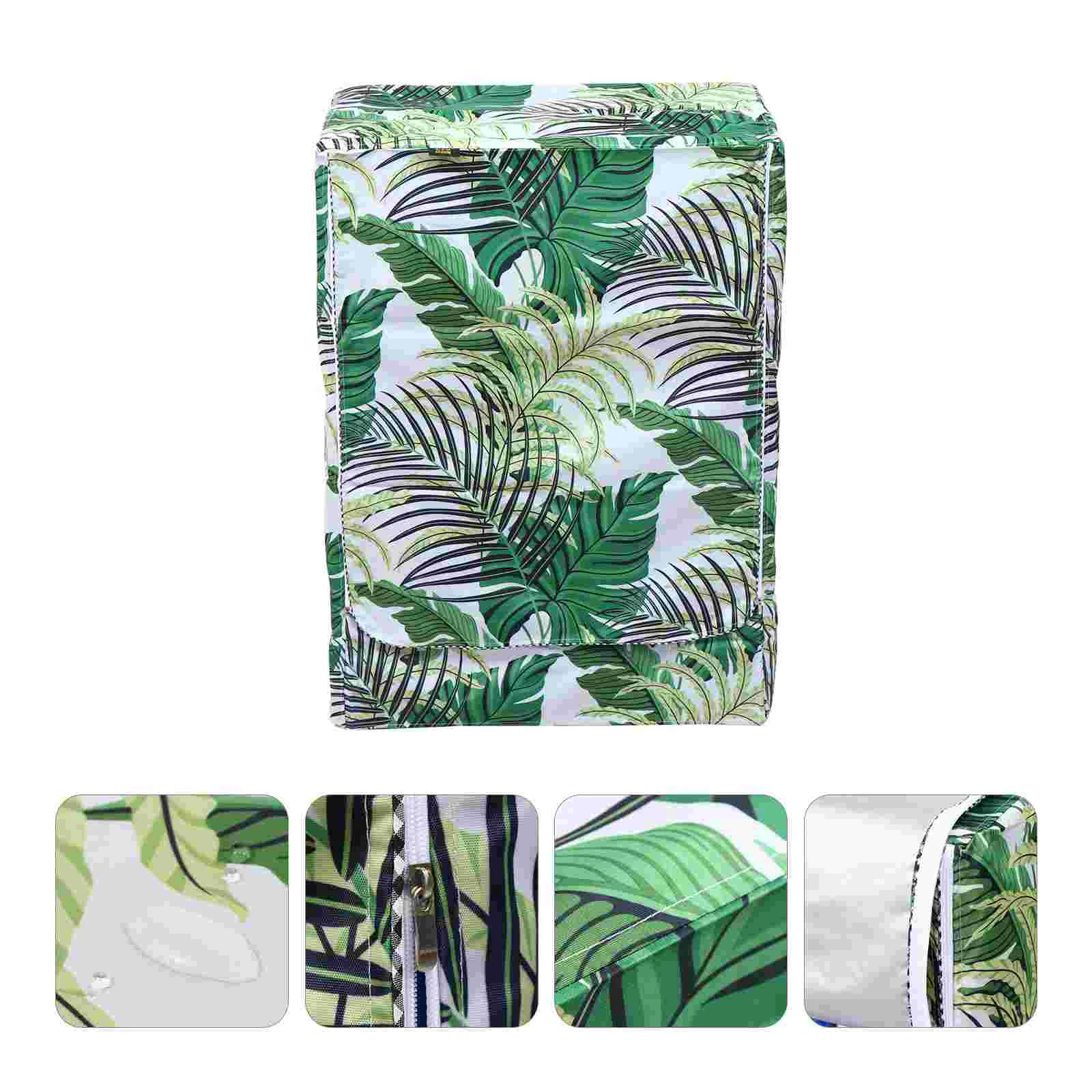 

Cover Washer Waterproof Tropical Machine Protector Cloth Kitchen Decoration Accessories Dryer Washing