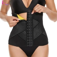 sexywg women waist trainer belly belt cincher weight loss girdle slimming band sweat corset stomach wraps body shaper fat burner