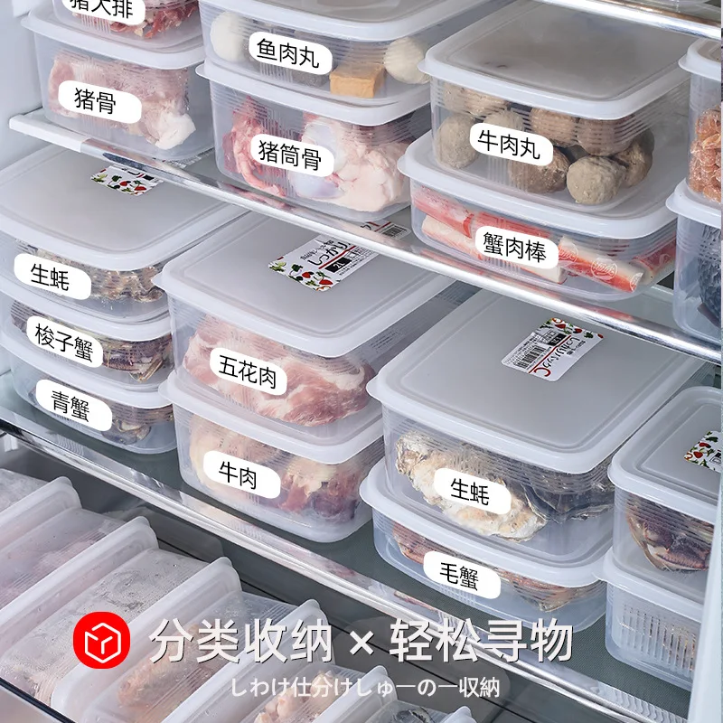 

Refrigerator Kitchen Storage Food Grade Preservation for Refrigeration Sealed Preservation Box