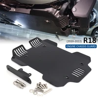 for bmw r18 r18 2020 2021 2022 new motorcycle black engine under guard skid plate protector cover grid chassis