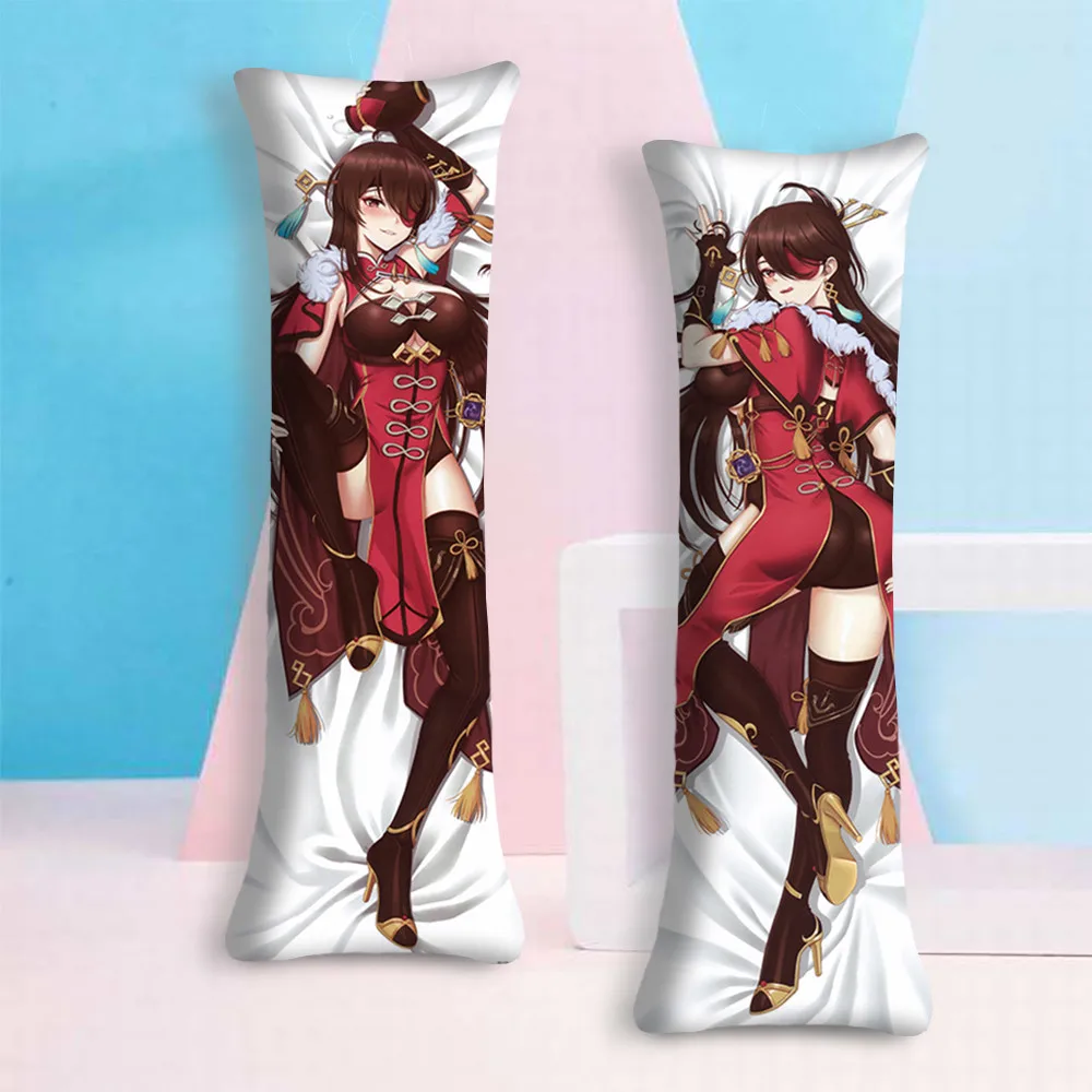 

Genshin Impact Hugging Body Pillowcase Beidou Dakimakura Cover Cartoon Game Cushion Case Custom Game Periphery