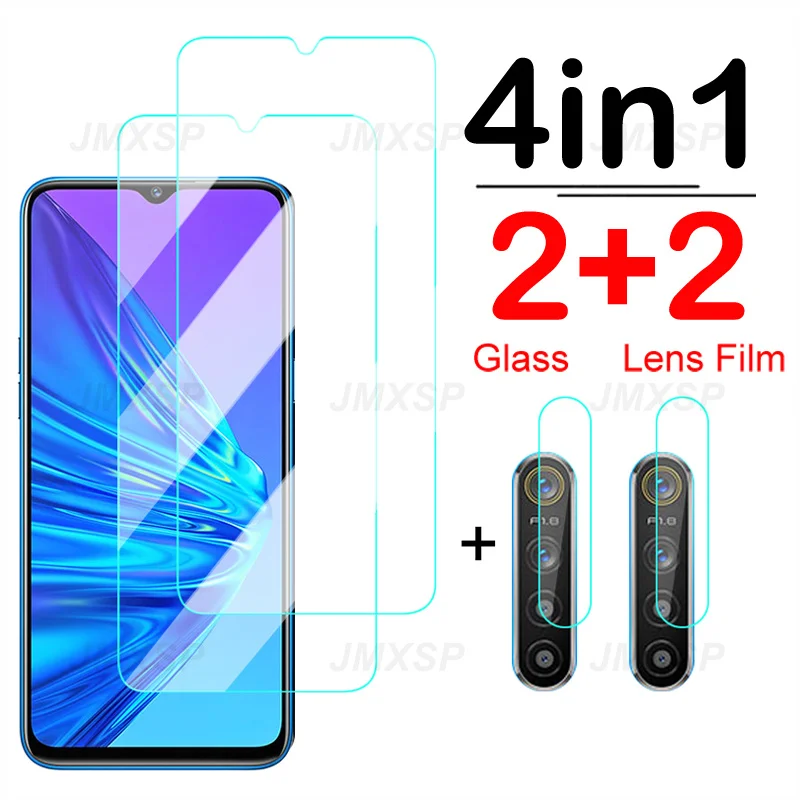 

Закаленное стекло 4 в 1 для Realme 7, 8, 9 Pro, 7i, 8i, 9i, 8S, Защитное стекло для Realme 6, 5 Pro, 6i, 6S, 5i, фотопленка для защиты экрана объектива