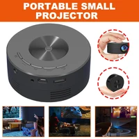 1pc 10w 1080p party led mobile video projector portable mini home theater projectors for gamesvideosmusic study