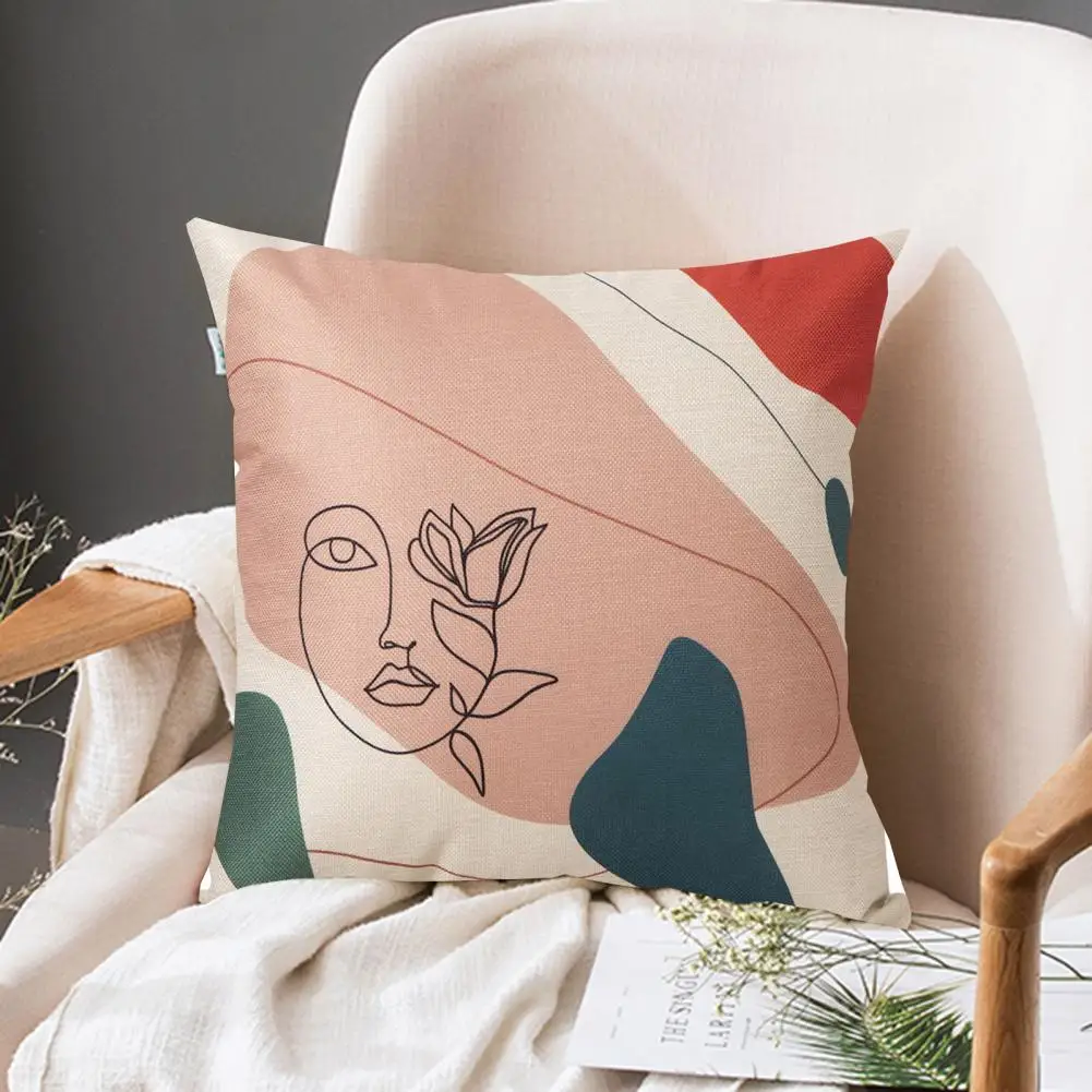 

Подушка, модная моющаяся дышащая офисная диванная подушка, подушка для сна, задняя подушка с чехлом для автомобиля