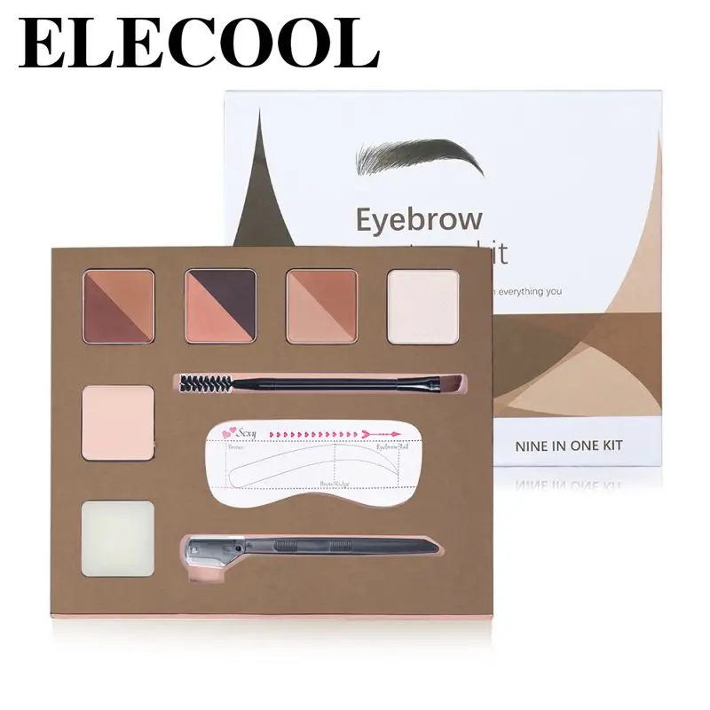 

Eyebrow Powder Suit Durable Eye Shadow Suit Natural Eye Shadow Palette Waterproof Eyebrow Powder 2 Color Eyebrow Powder