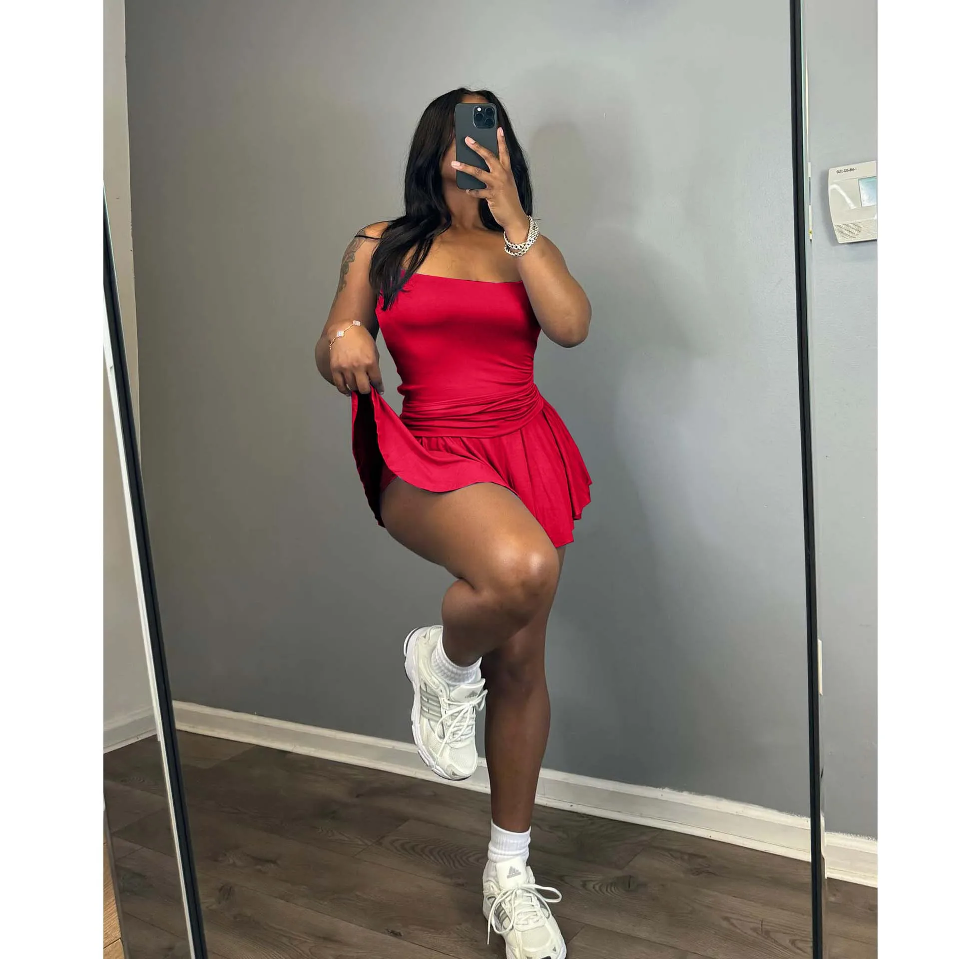 Комплект из 2 предметов с коротким топом и юбкой элегантное роскошное