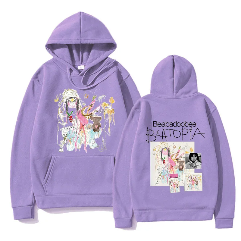 Beabadoobee Beatopia Толстовка унисекс Harajuku Эстетические толстовки с длинными рукавами