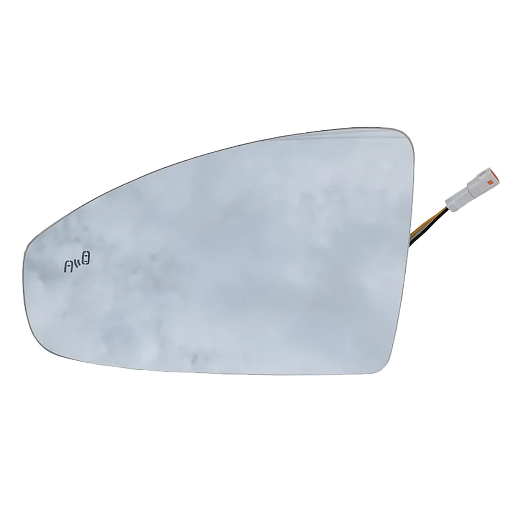 

Car Front Left Heated Blind Spot Warning Side Door Wing Rear View Mirror Lens Glass for Jetta Passat Bora Lavida