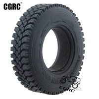 2pcs high quality rubber gravel tire thicken widen 20mm25mm with liner for 114 tamiya rc truck man scania