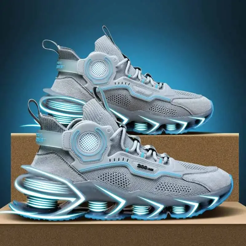 Мужская обувь трендовая с воздухопроницаемой поверхностью для мальчиков