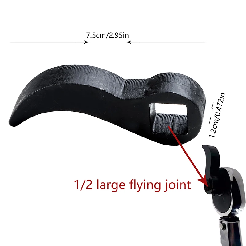 Модернизированный гаечный ключ переходная головка тип рога инструмент для