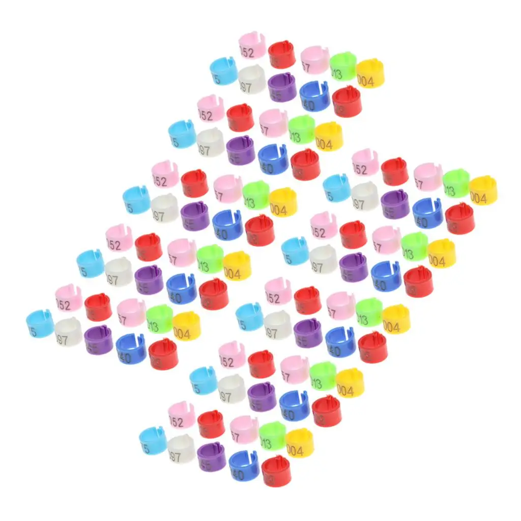 50 шт. Радиочастотное кольцо для ног с электронными бирками