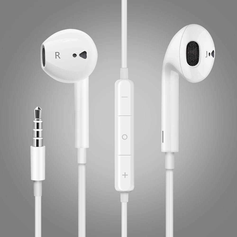 

Проводные 3D стереонаушники, наушники-вкладыши, гарнитура с чистым звуком, наушники с разъемом 3,5 мм для мобильных телефонов Xiaomi с микрофоном