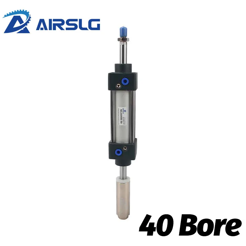 

Стандартный пневматический цилиндр SCJ с двойным штоком, регулируемые поршни SCJ40x50 75 100 150 200-50-S, Тяговая тяга, Тип Airtac