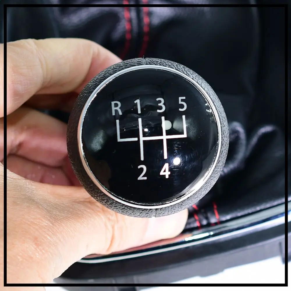 

NEW Black 6 Speed Gear Shift Knob For VW Golf MK6 Scirocco 1KD711113A 2004 - 2015