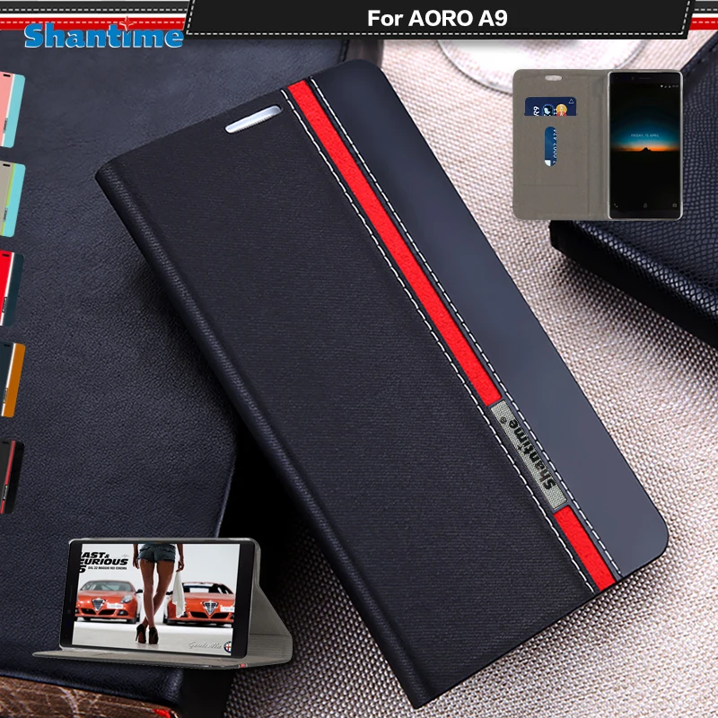 Luxury PU Leather Case For AORO A9 Flip Case For AORO A9 Pho