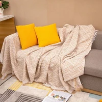 knitted plaid blanket travel picnic mat throw sofa blankets carpet decorative knited sofa towel cover bedding tapestry manta