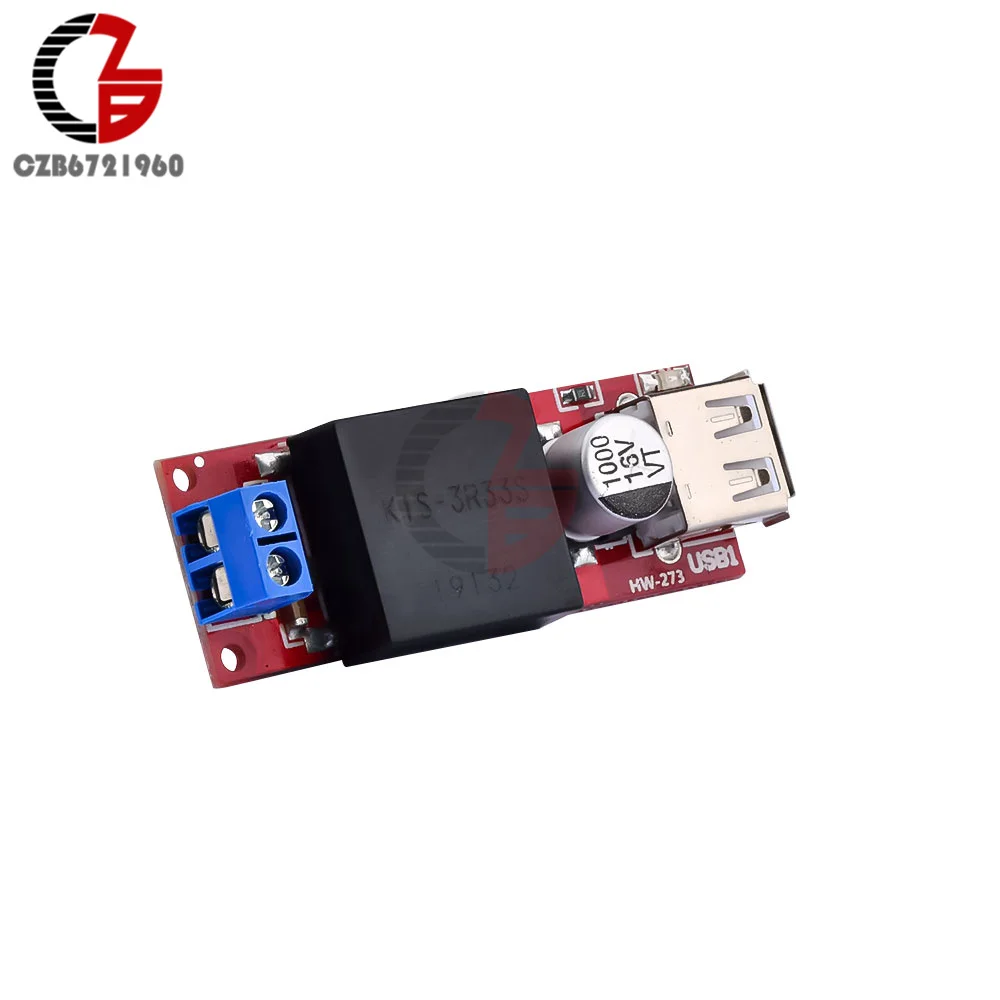 5V USB Выход плата преобразователя DC-DC 7 в-24 в до 5 В пост 3A модуль ldo понижающего KIS3R33S