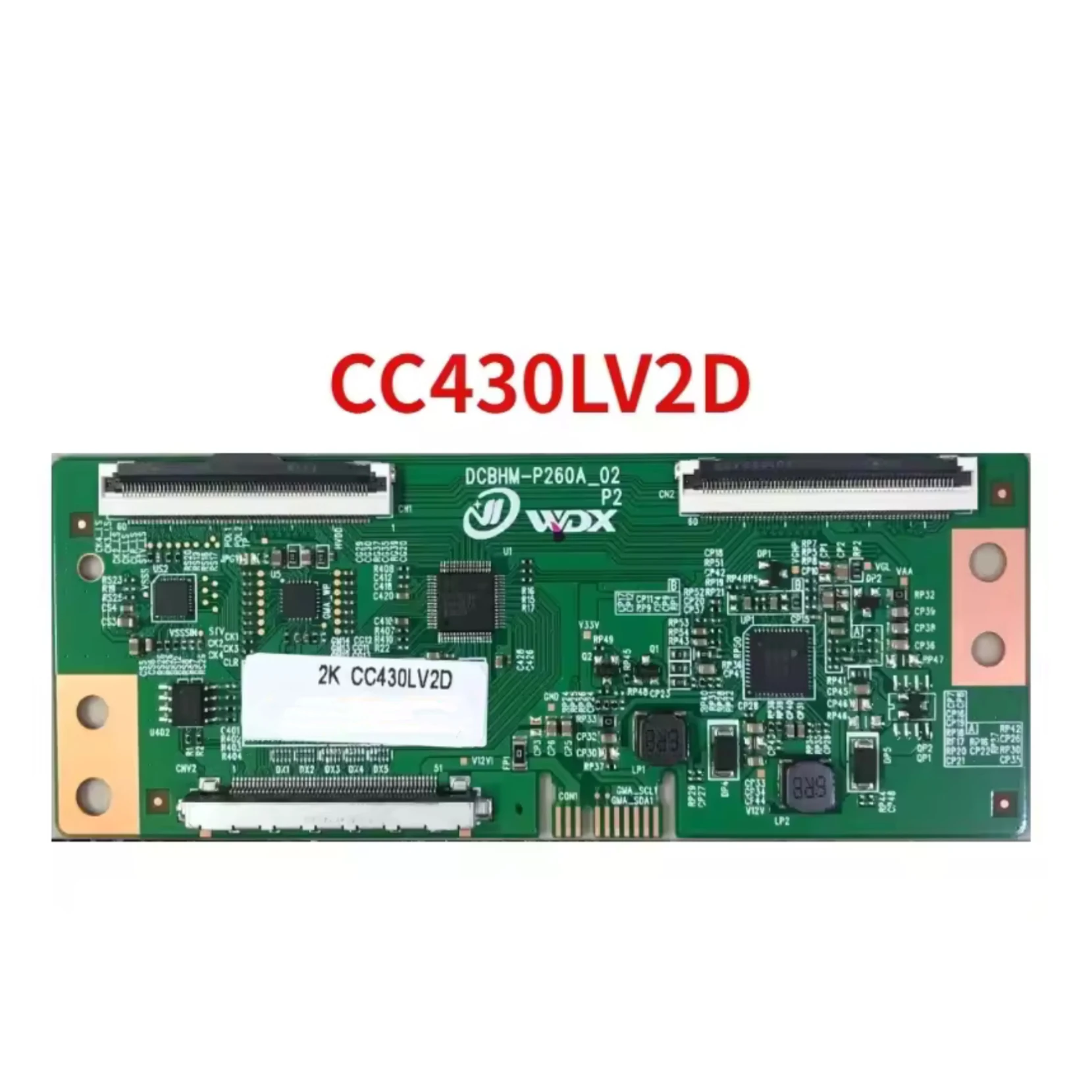 Фото Недавно обновленная логическая плата для ЖК-телевизоров CC430LV2D/CC430LV1D 2K: точное измерение параметров. №4